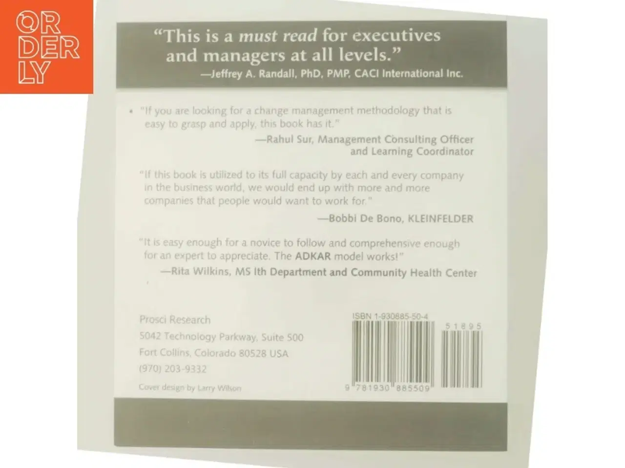 Billede 3 - Adkar: a Model for Change in Business Government and Our Community : How to Implement Successful Change in Our Personal Lives and Professional Career