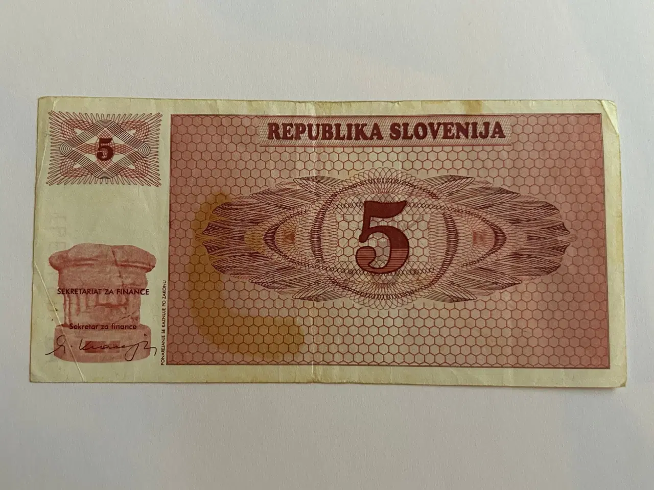 Billede 2 - 5 Tolar Slovenia