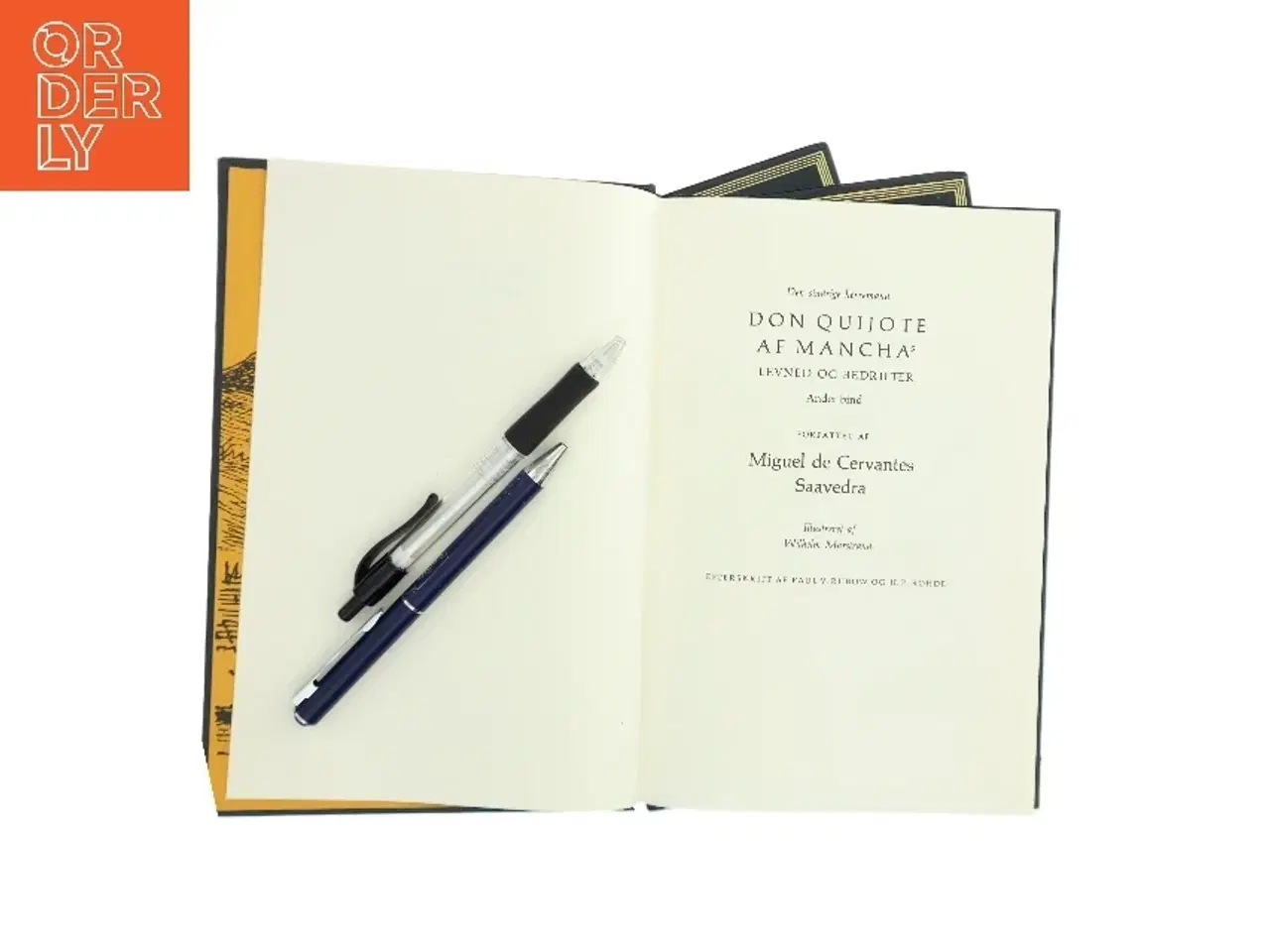 Billede 1 - Don Quijote af Manchas Levned og Bedrifter af Miguel de Cervantes Saavedra (Bog)