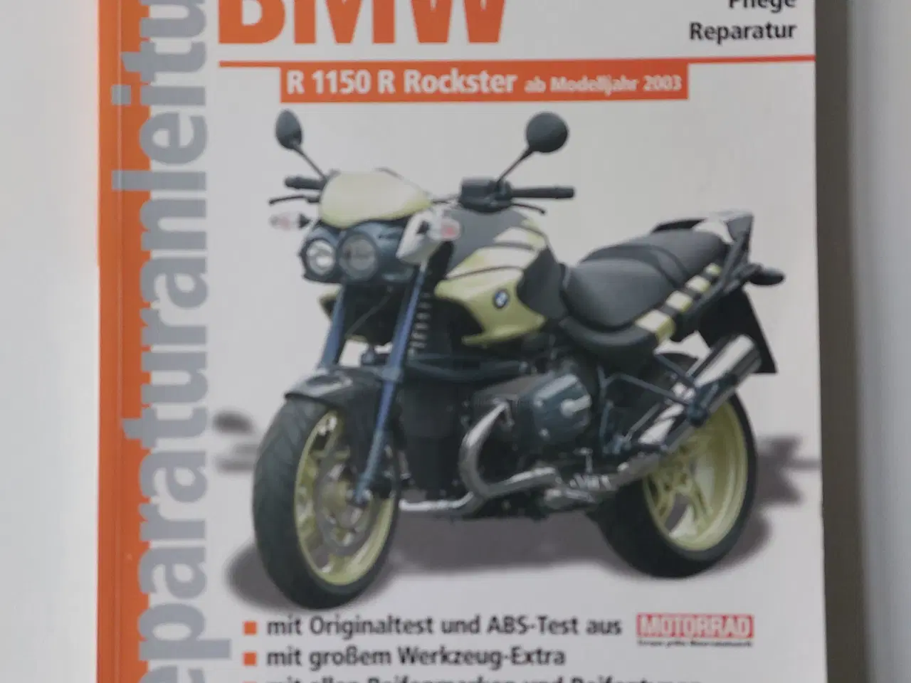 Billede 1 - Bmw R1150 Håndbog manual