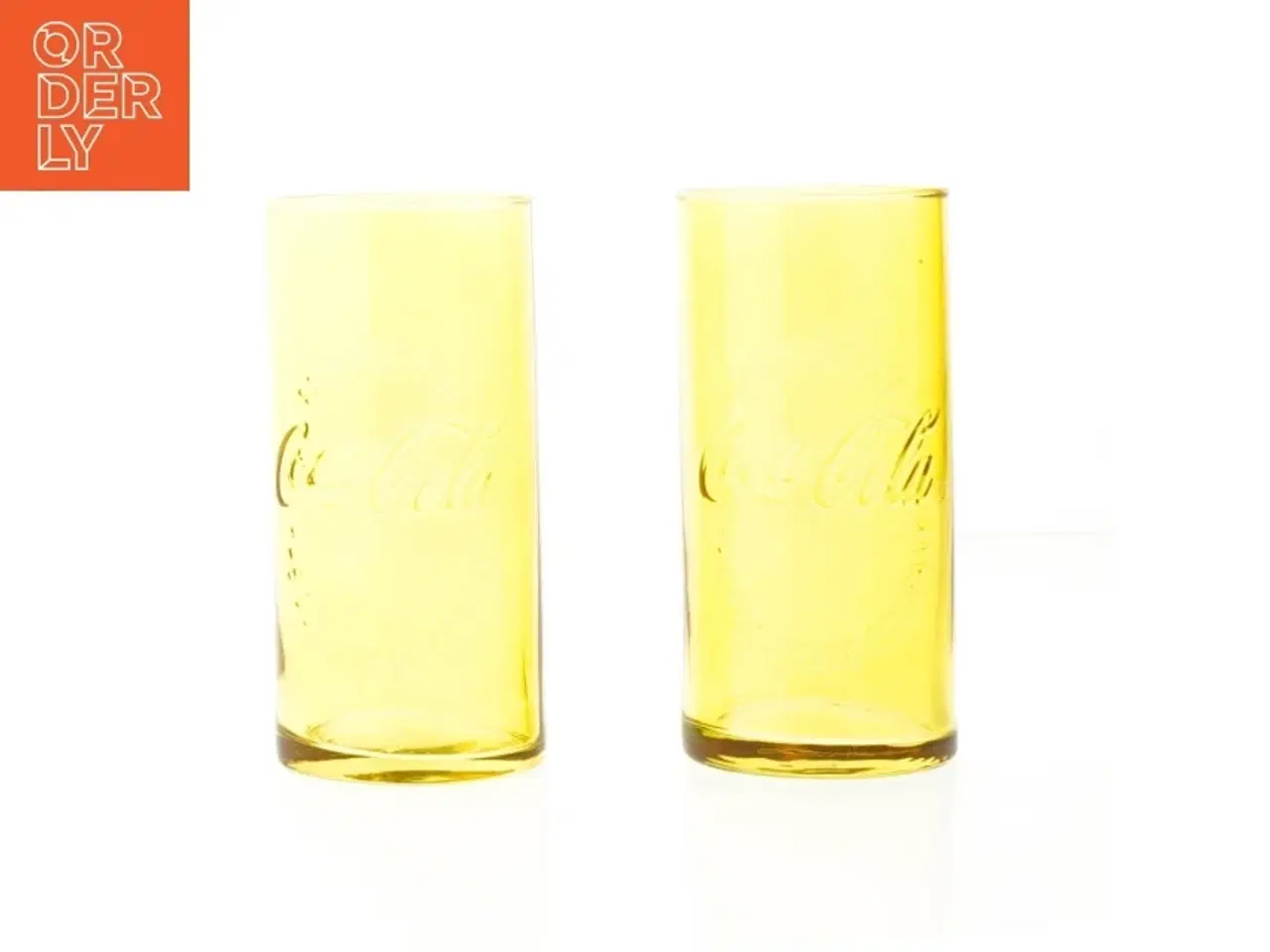 Billede 2 - Coca-Cola glas fra Coca-Cola (str. Længde, 14 cm. ø. 6,5 cm)