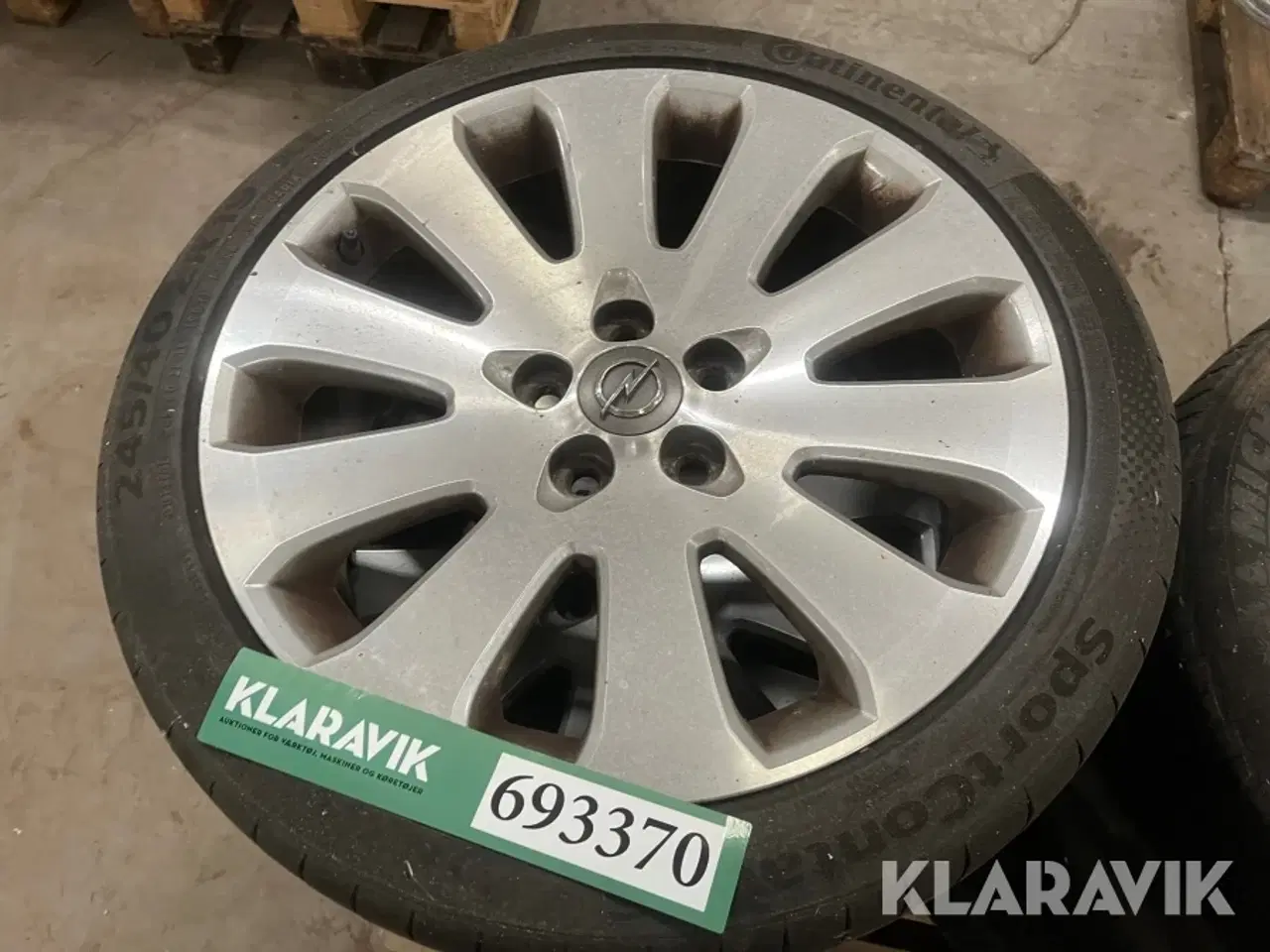 Billede 2 - Alufælge Opel 2 sæt 8styk