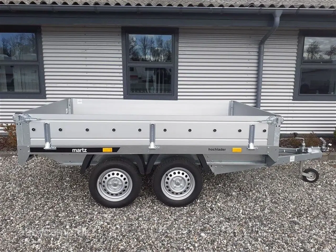 Billede 2 - 0 - Martz Transporter 250/2 Alu 750 kg   Martz Alu boggie trailer 750 kg til skarp pris
