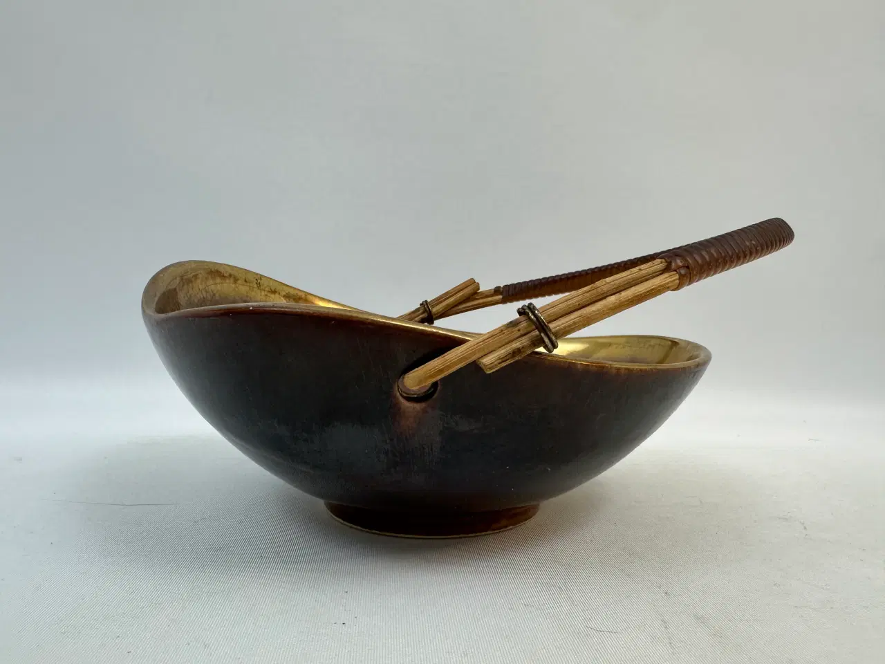 Billede 10 - WG retro skål m. flethank 