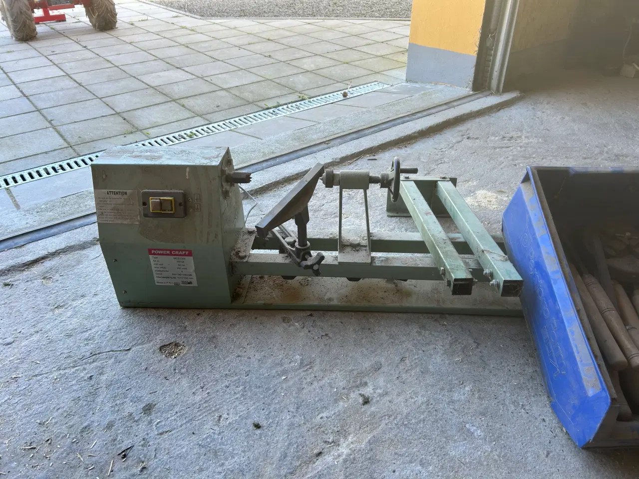 Billede 1 - Trædrejebænk Power Craft MCS1000