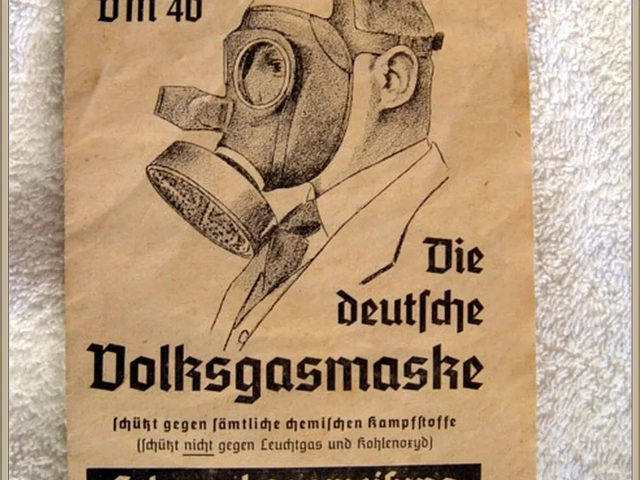 Billede 6 - * Die deutsche Volksgasmaske * 1939 *