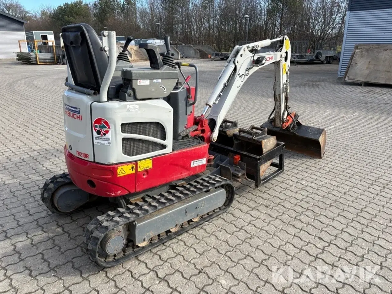 Billede 3 - Minigraver Takeuchi TB210R