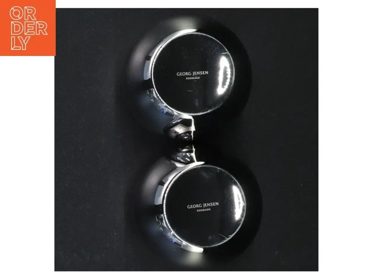 Billede 2 - Fyrfadslysestager fra Georg Jensen (str. H 6 cm)