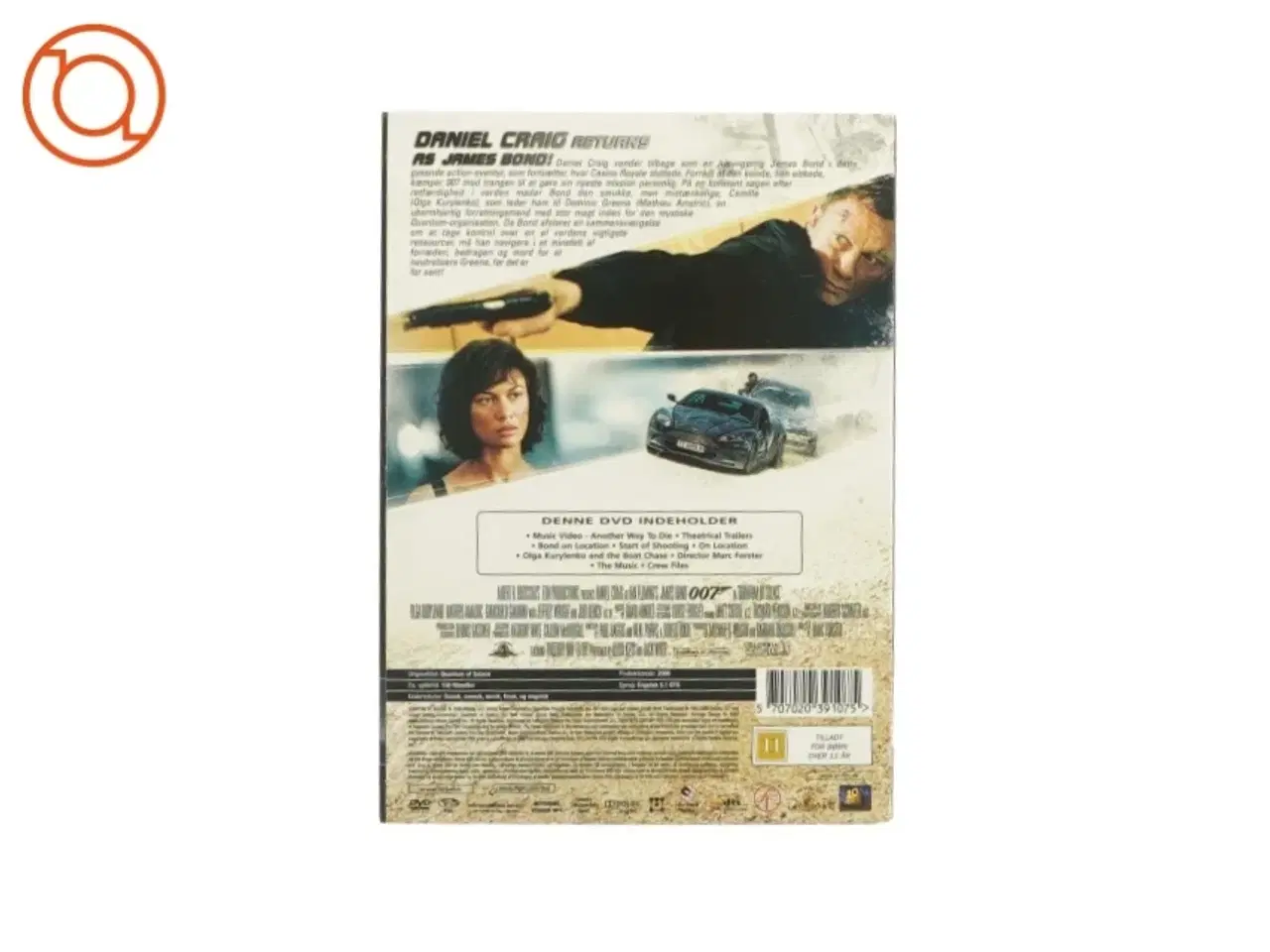 Billede 2 - James Bond, Quantum of solace Agent 007 (dvd)