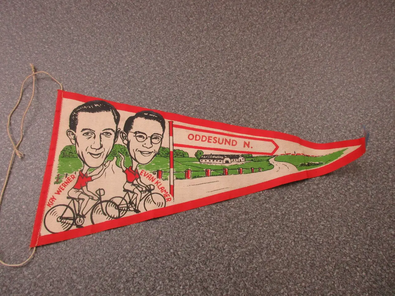 Billede 3 - Kay Werner og Evan Klamer på lille vimpel