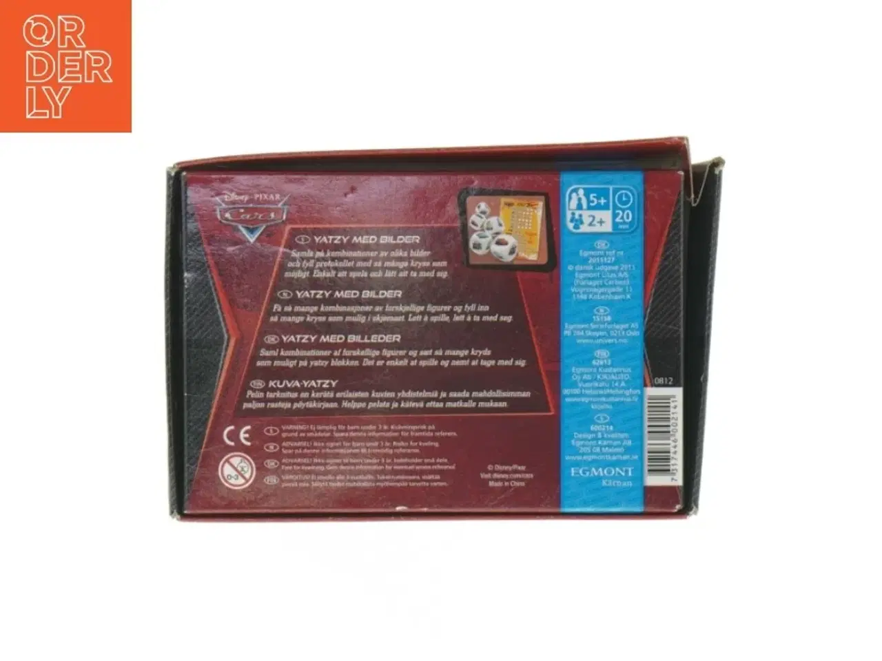 Billede 6 - Yatzy spil, Disney Cars tema (str. 16 x 11 cm)