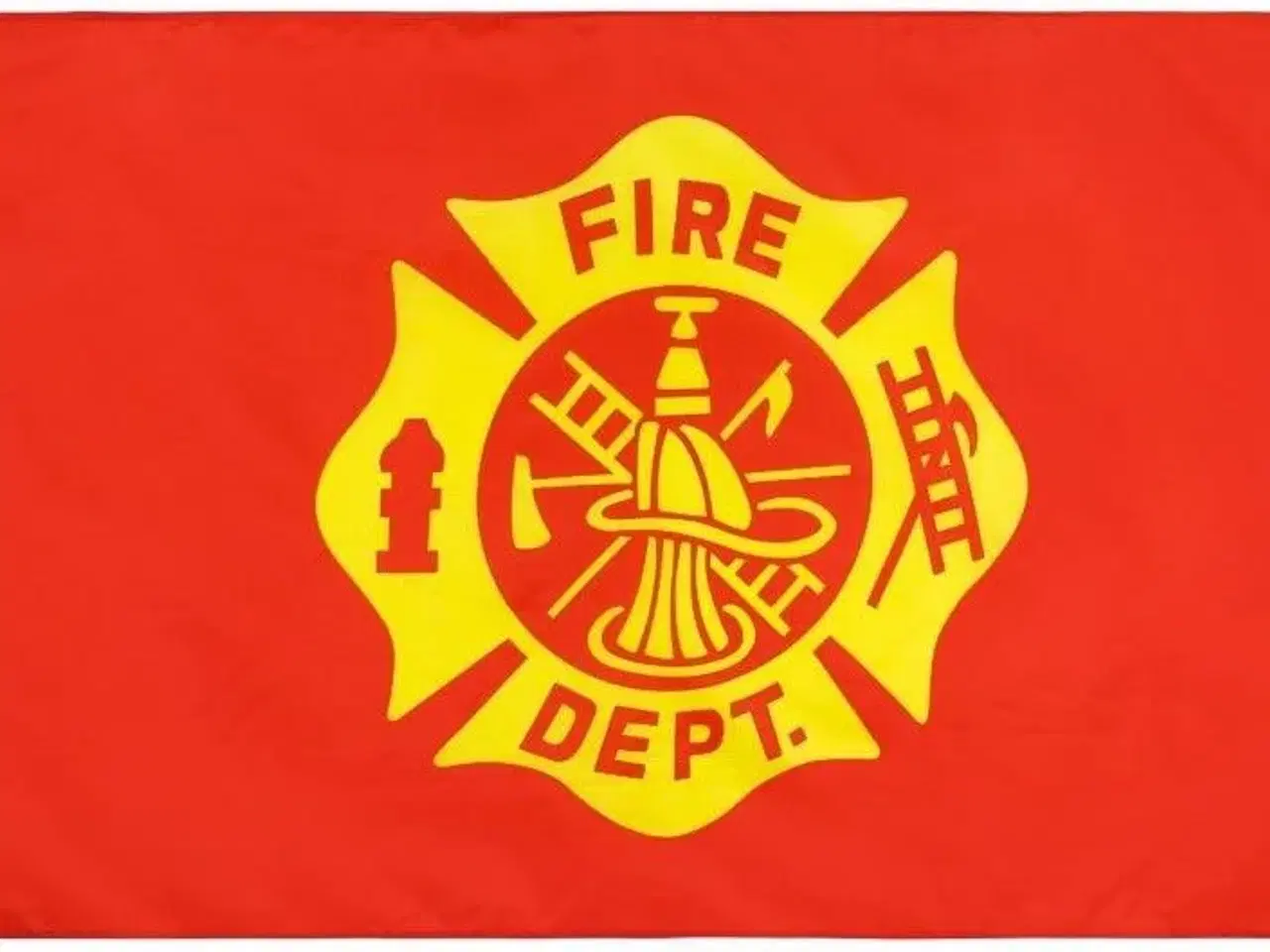 Billede 1 - USA Fire department flag