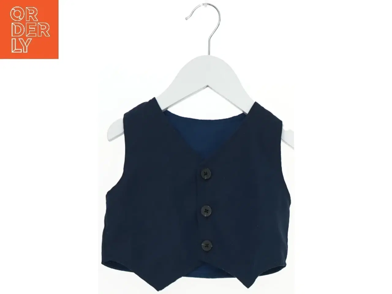 Billede 1 - Marineblå vest til børn (str. 80)