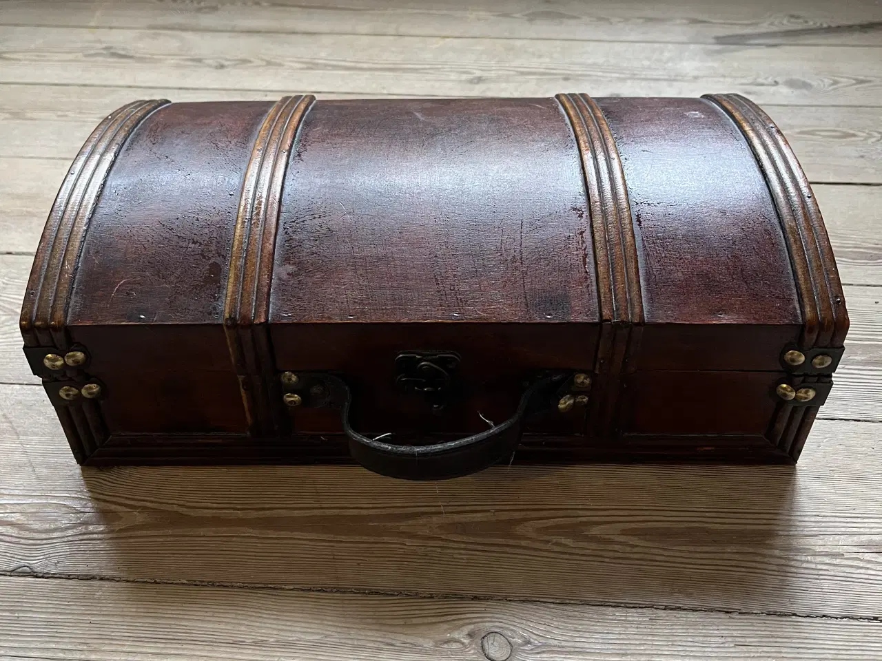 Billede 1 - Træ skrin / skattekiste