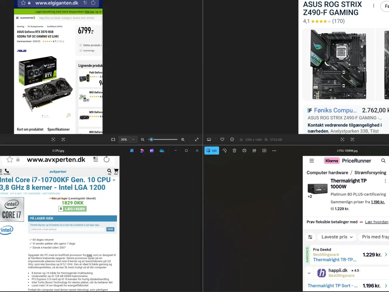 Billede 3 - RTX 3070 Gamer Pc+27" Gamer Skærm