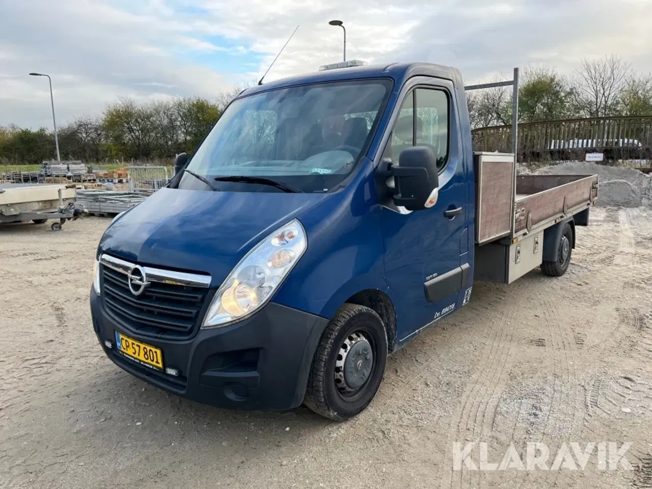 Billede 1 - Lastbil med kran Opel Movano 2.3 CDTI 150 Automatgear