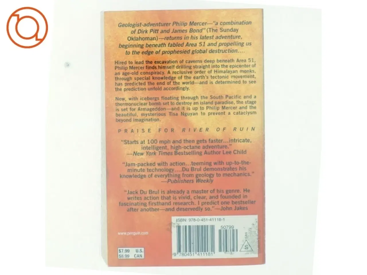 Billede 3 - Deep Fire Rising af Jack Du Brul (Bog)