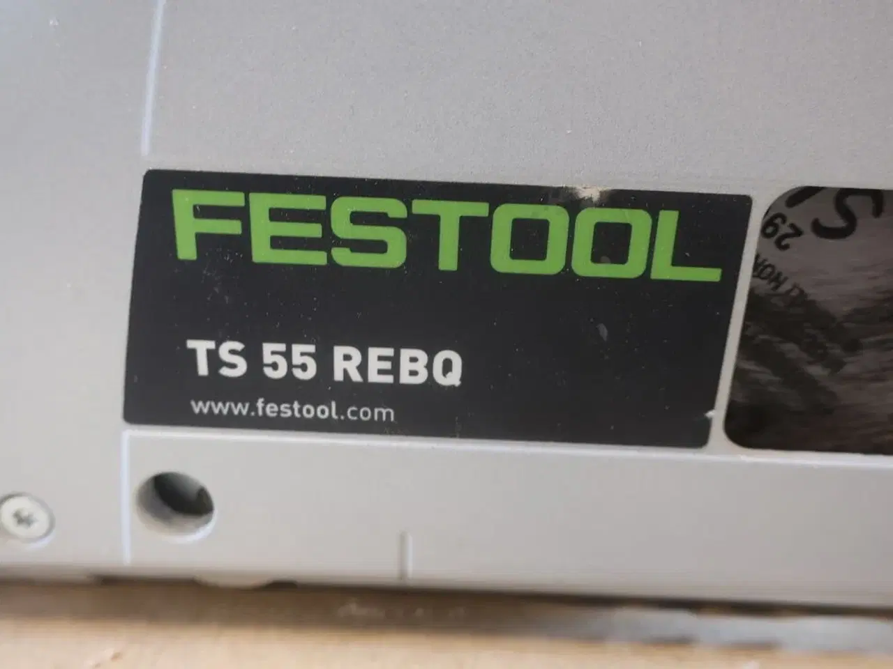 Billede 4 - Dyksav/ Skæreskinne FESTOOL Model: TS 55 REBQ