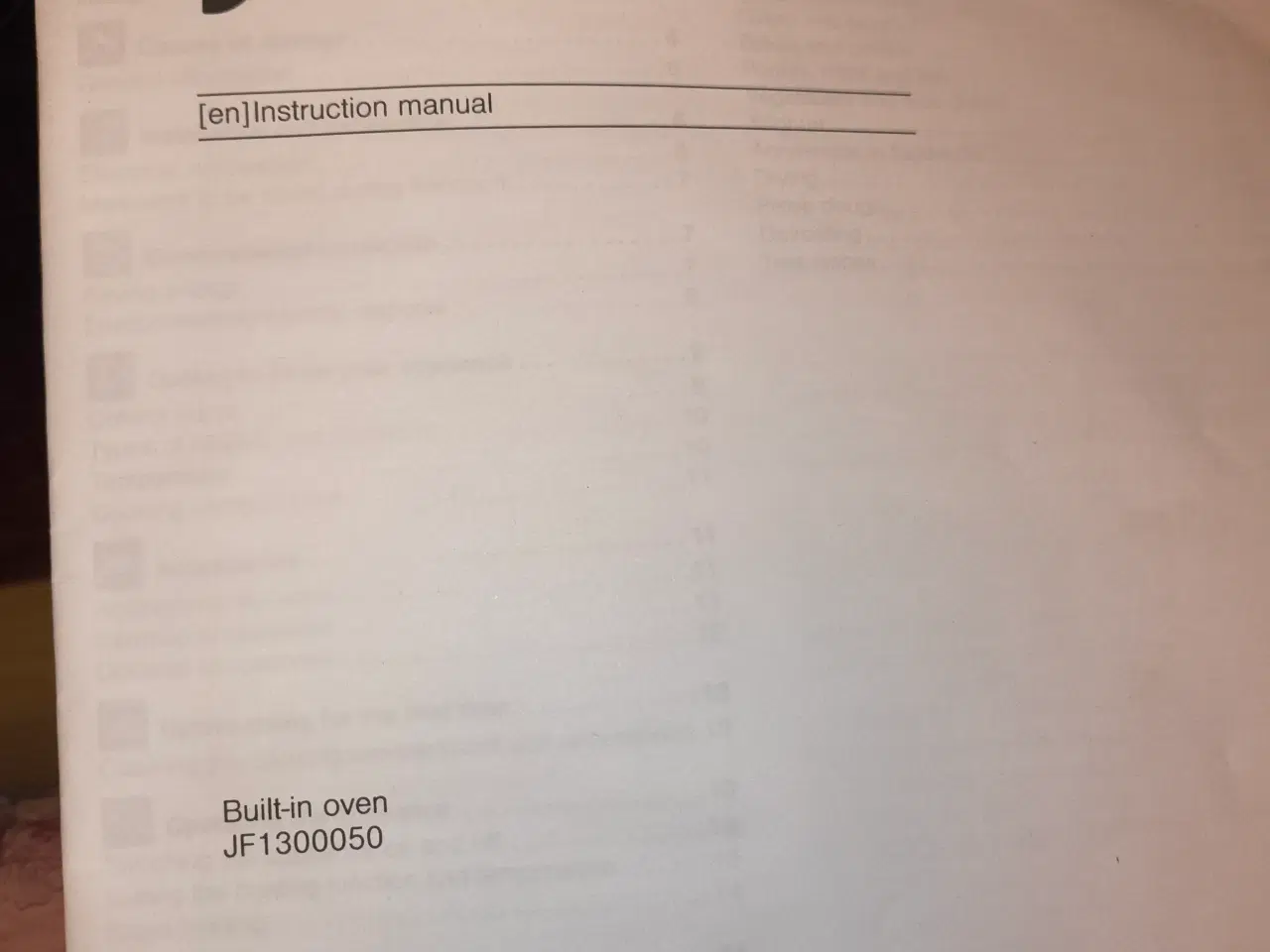 Billede 2 - Junker jf1300050 indbygningsovn