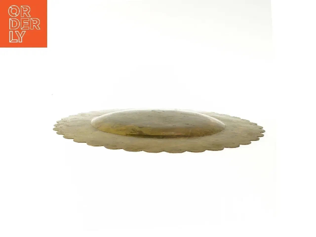 Billede 3 - Dekorativt messingfad (str. Ø 36 cm)