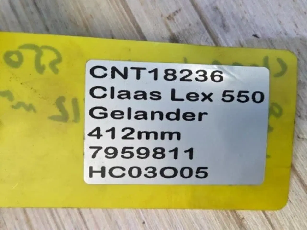 Billede 13 - Claas Lexion 550 Gelander 7959811