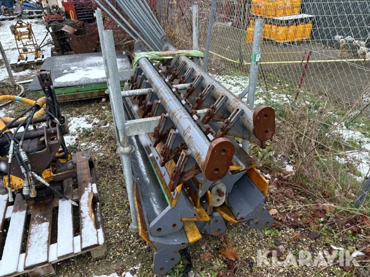 Billede 3 - Skrabere/tromleredskaber til vejtromle HAMM