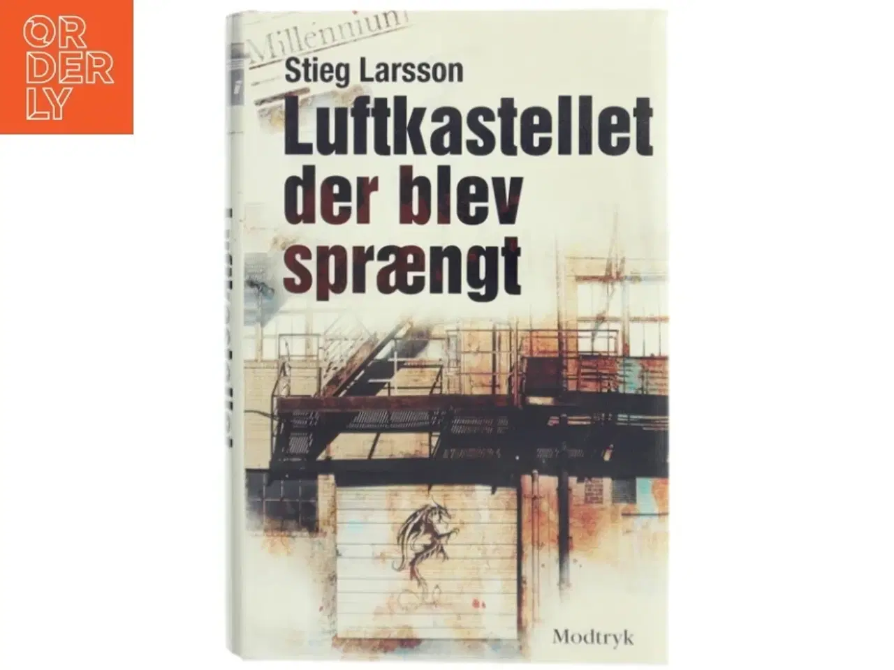 Billede 1 - Luftkastelletderblevsprngt Stir up a Hornets&#39; Nest of Girl. Shi Dige Larsen. the Danish Original. Hardcover](chinese Edition) af Stieg Larsson (Bo