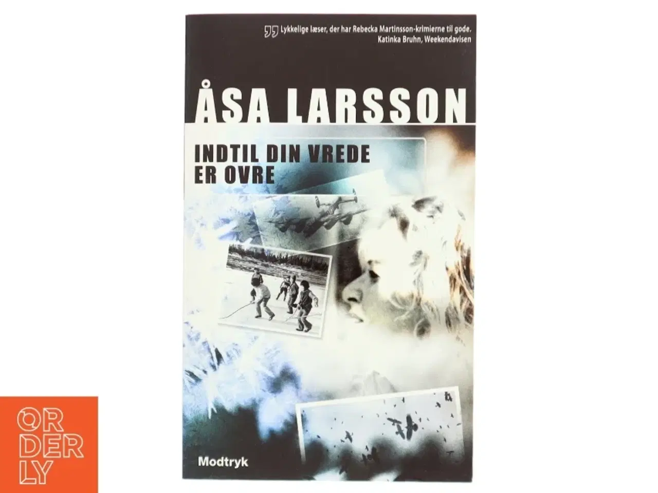 Billede 1 - Indtil din vrede er ovre af Åsa Larsson (Bog)