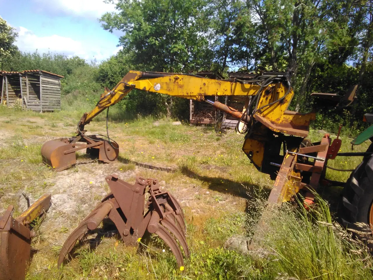 Billede 5 - Traktor Deutz 4006 med tilbehør 