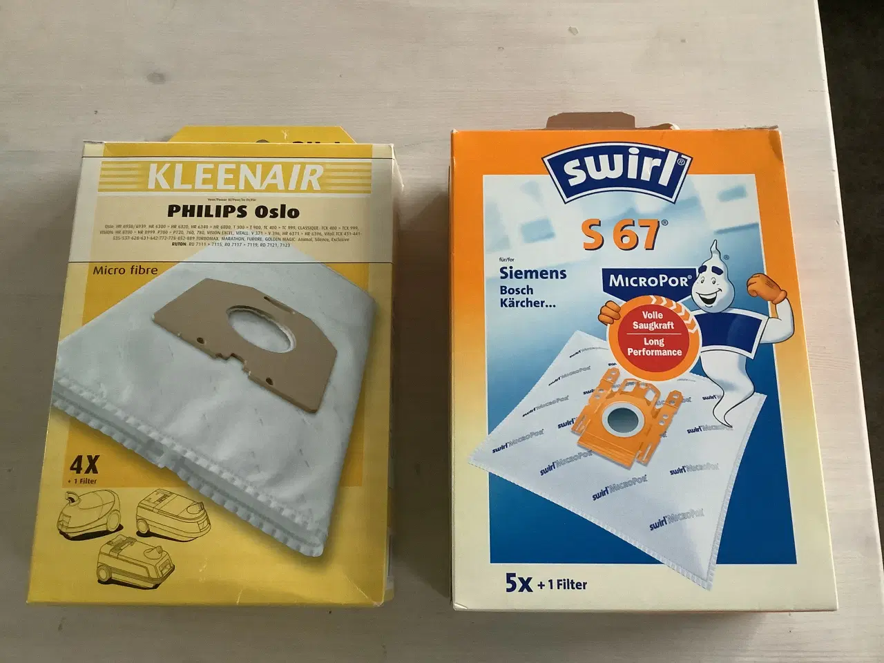 Billede 2 - Støvsuger poser Phillips Oslo og Siemens