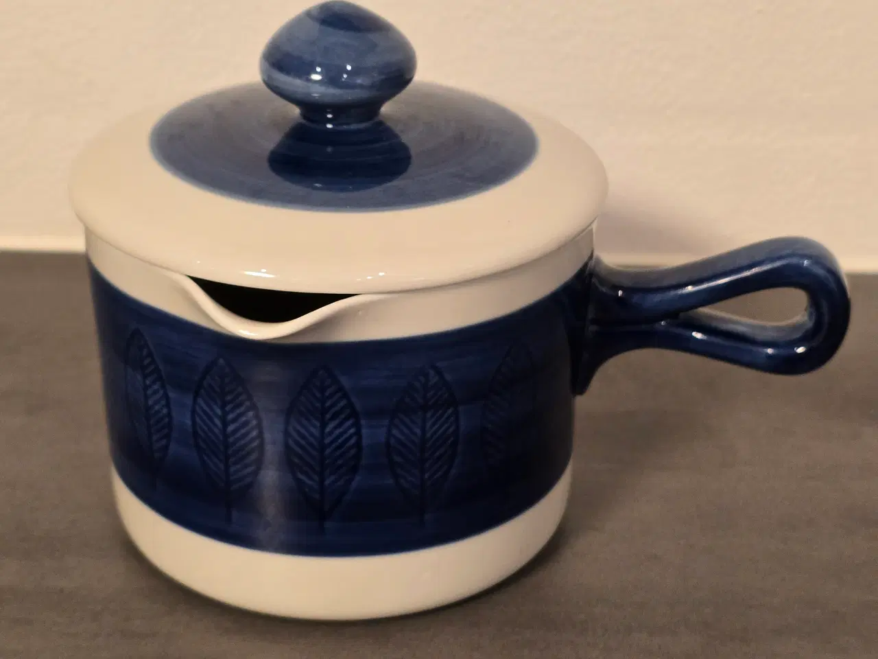Billede 1 - Blå Koka kasserolle/saucekande fra Rörstrand