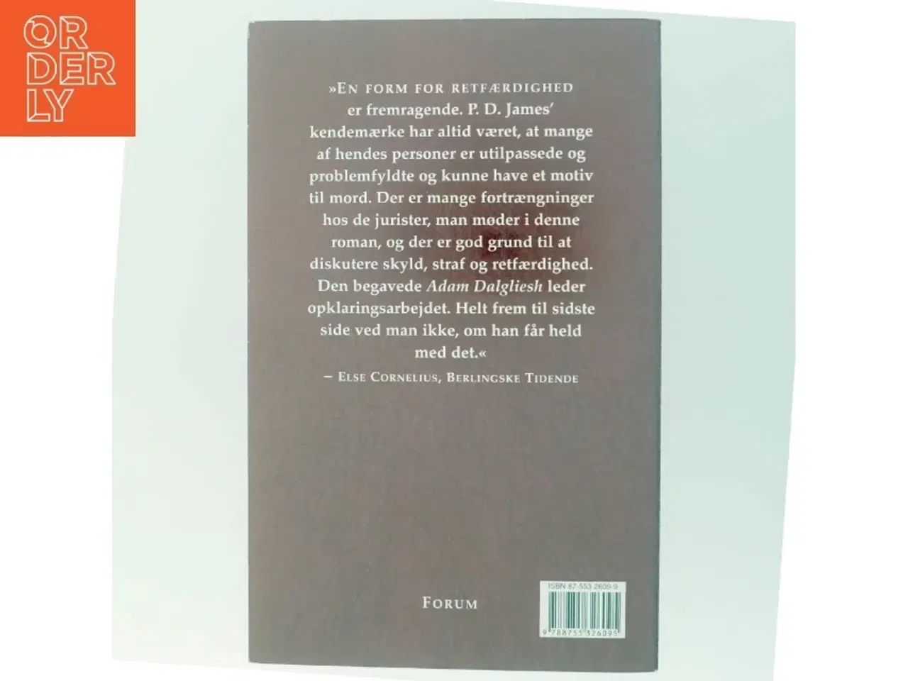 Billede 3 - En form for retfærdighed : roman af P. D. James (Bog)
