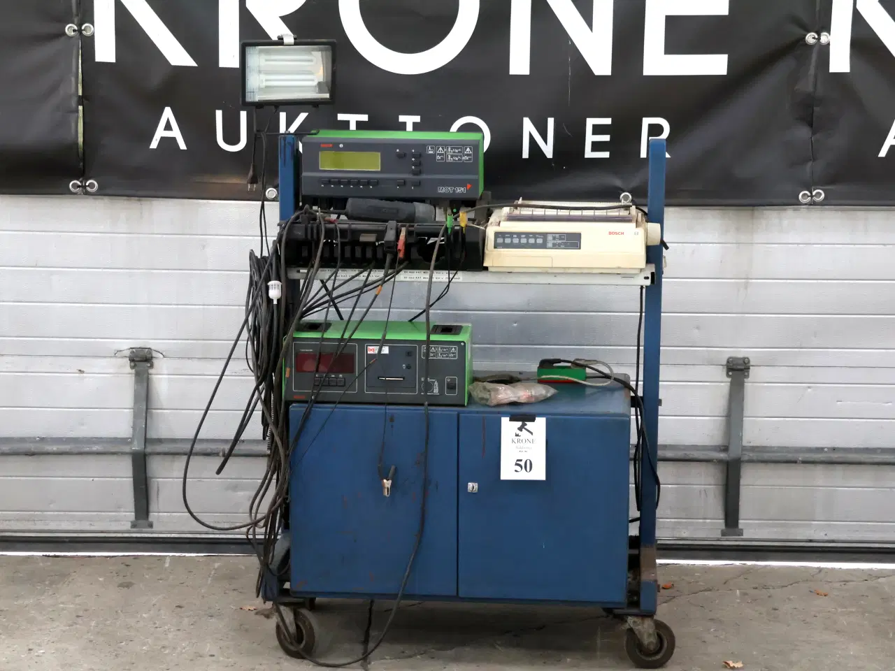 Billede 1 - Bosch 4 gas-tester og Bosch Mot 151 tester