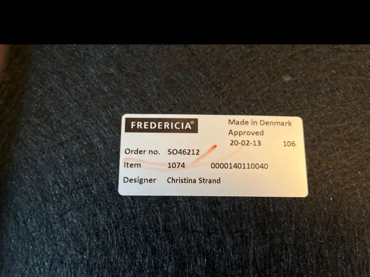 Billede 4 - Christina Strand TAZ Stol