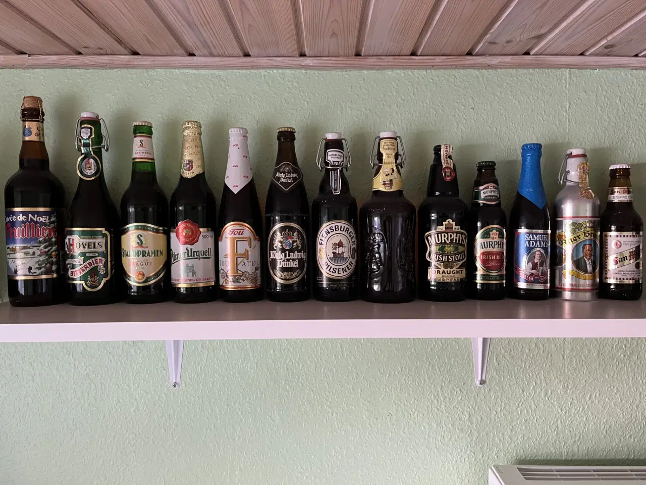 Billede 1 - Øl samling, udenlandske øl 63 stk.