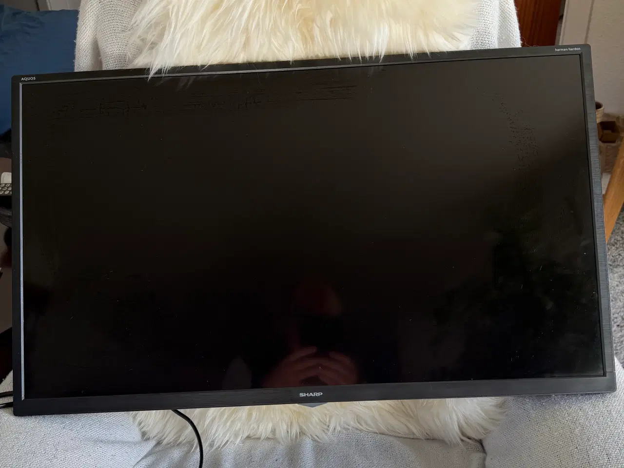 Billede 1 - Sharp 32" fladskærms-TV med fjernbetjening – 600.-