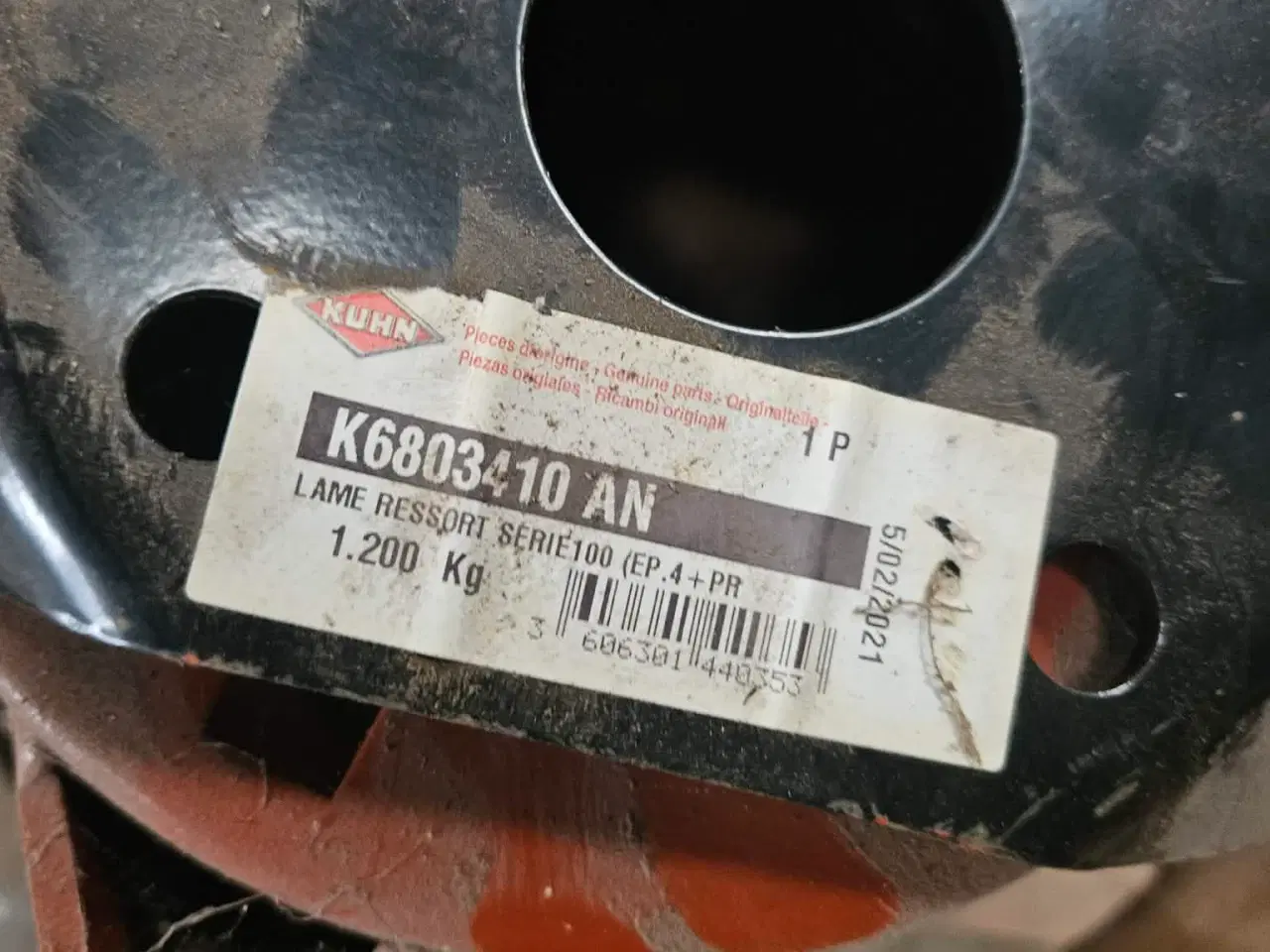 Billede 2 - Reservedele til Kuhn FC skårlægger