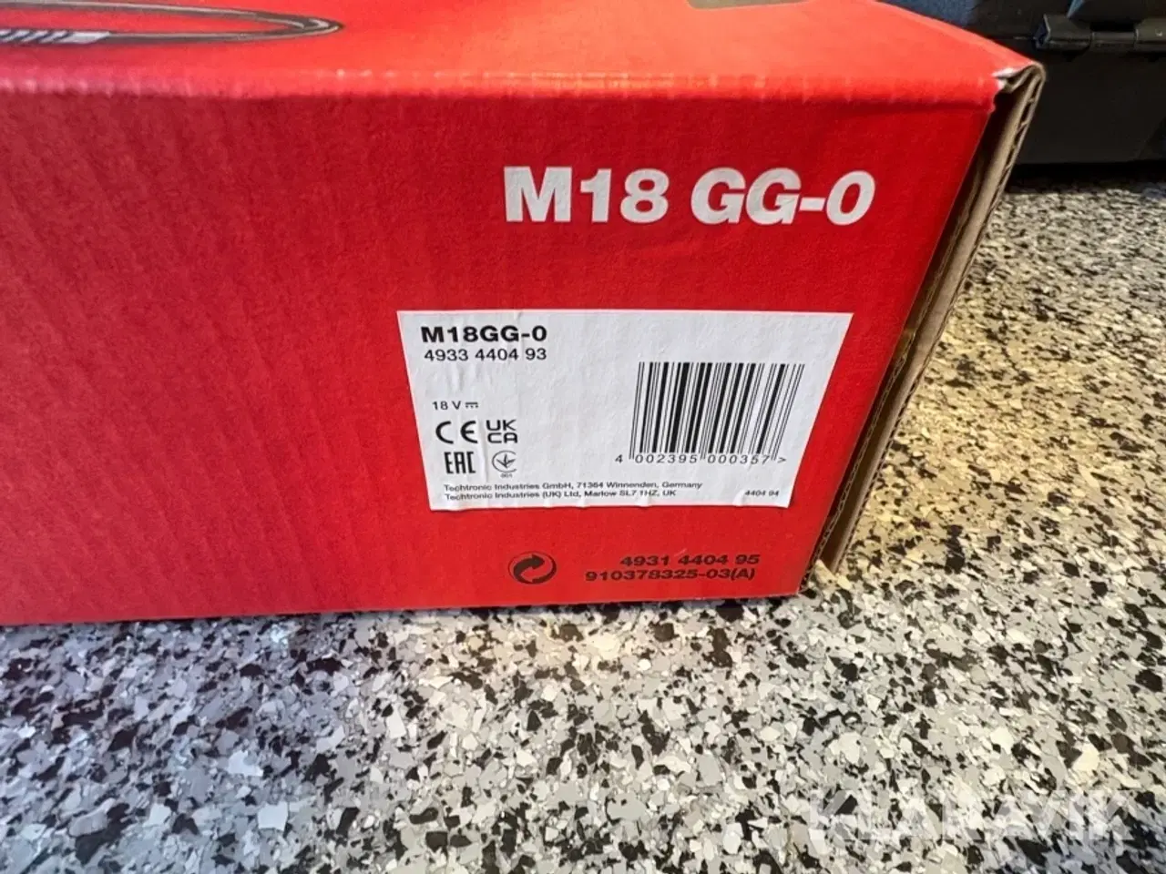 Billede 5 - Fedtpresse Milwaukee M18 GG-0