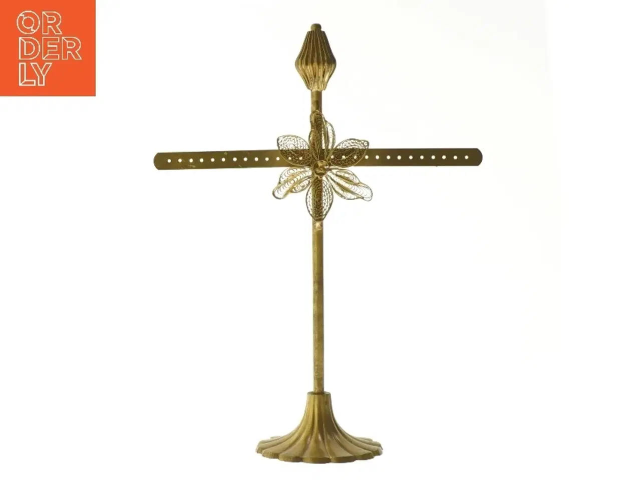 Billede 1 - Metal smykkeholder (str. 24,5x18,5 cm)