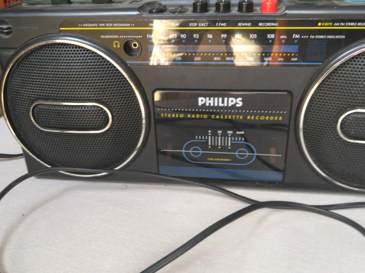 Billede 1 - Flot retro transistorradio Philips. 