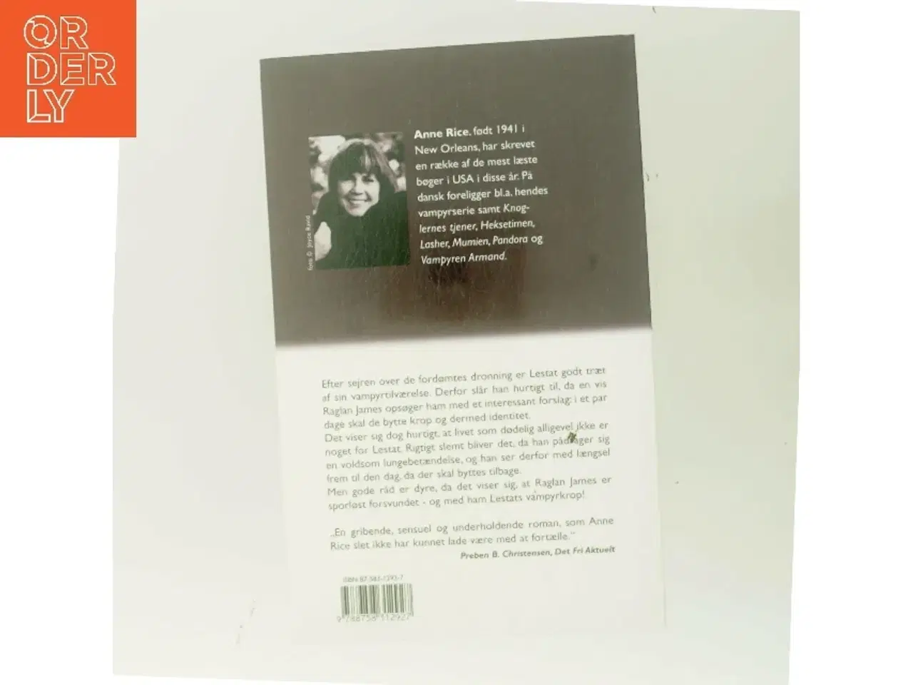 Billede 3 - Fortællingen om kropsrøveren af Anne Rice (Bog)