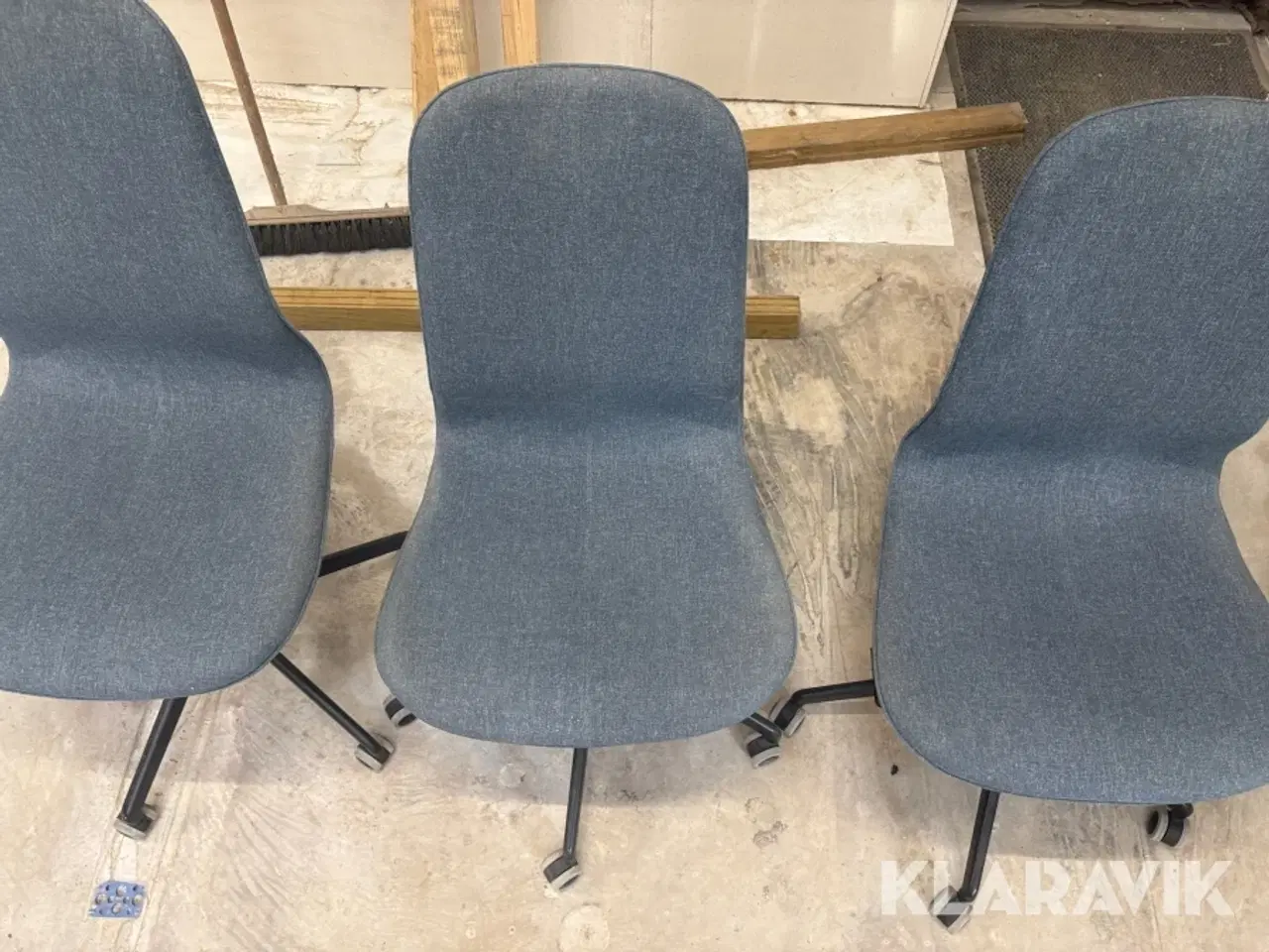 Billede 9 - Kontorstole 4 styk