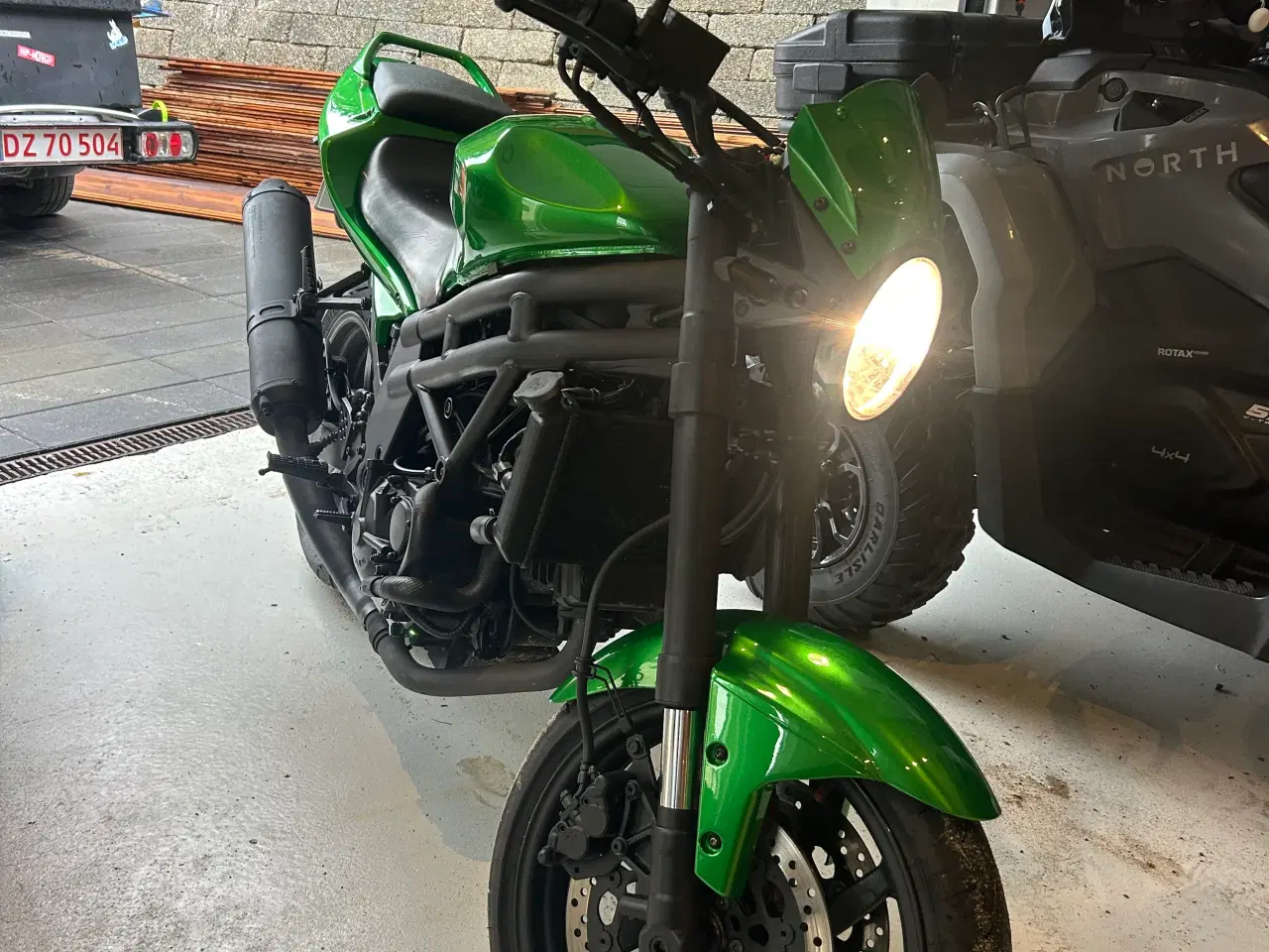 Billede 5 - Hyusong 650 GT NYSYNET - bytte med motard/ enduro