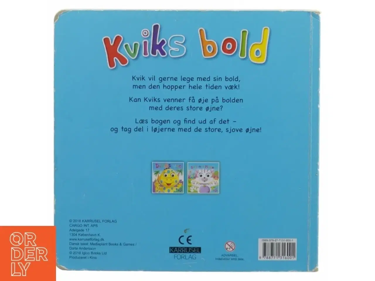 Billede 2 - Kviks bold (str. 20 x20 cm)