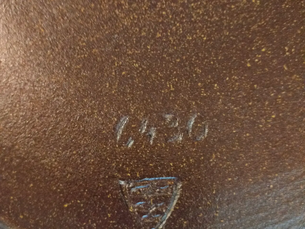 Billede 3 - Rundt keramikfad af Michael Andersen.