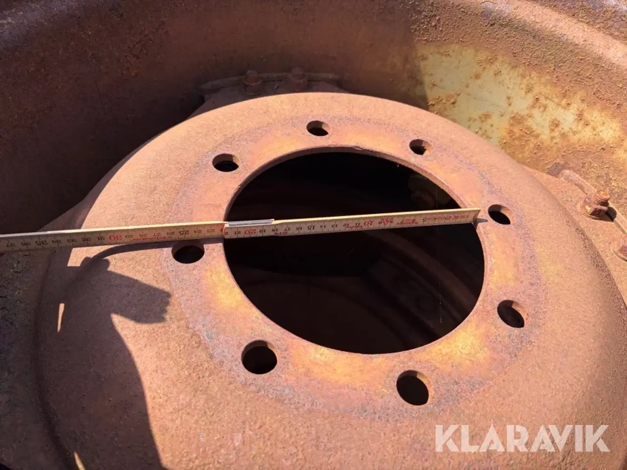 Billede 9 - Landbrugshjul Michelin + Agrimax 600/65R38 + 420/70R28 4 hjul