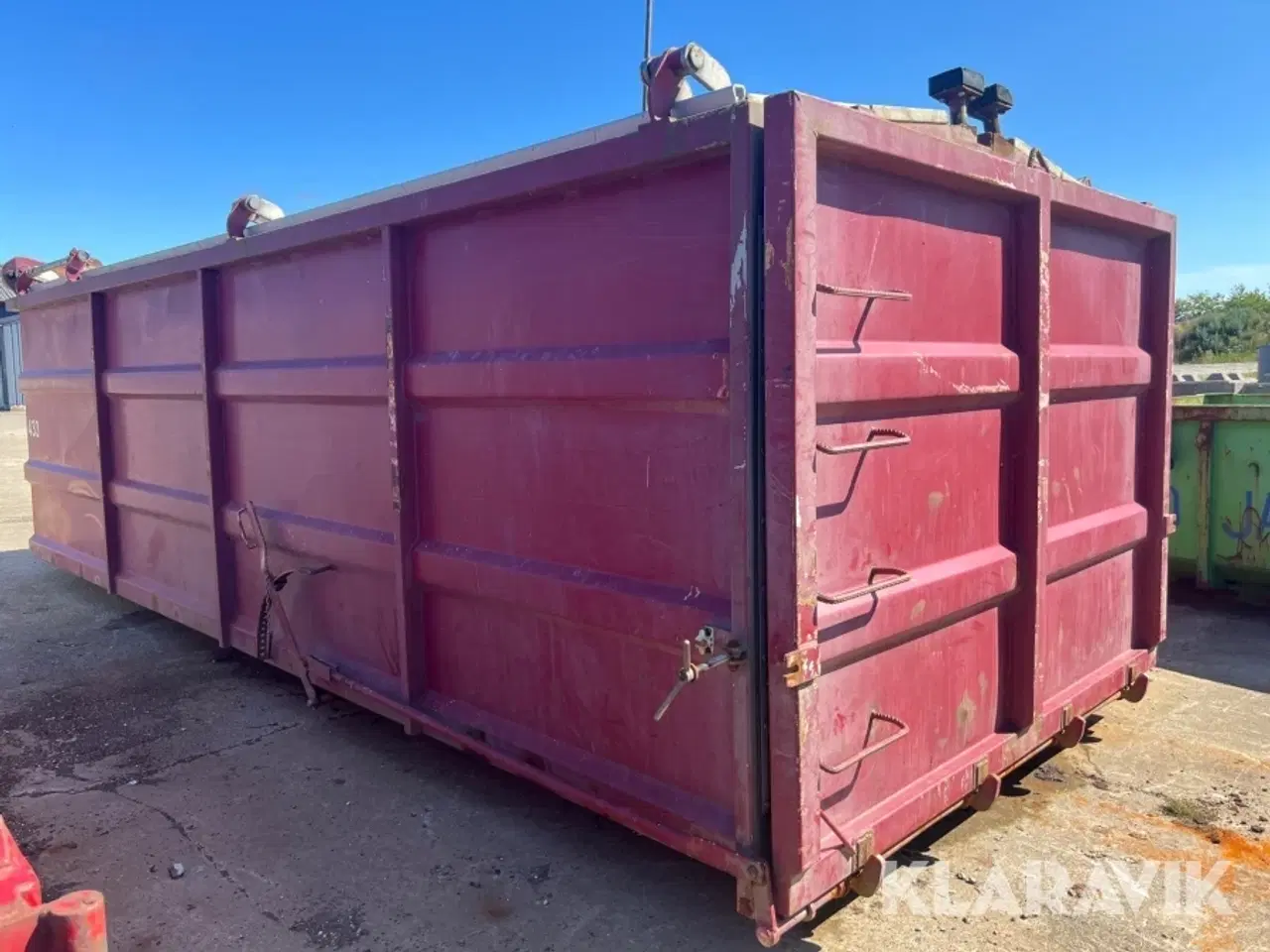 Billede 4 - Korncontainer 433 med hydraulisk låg