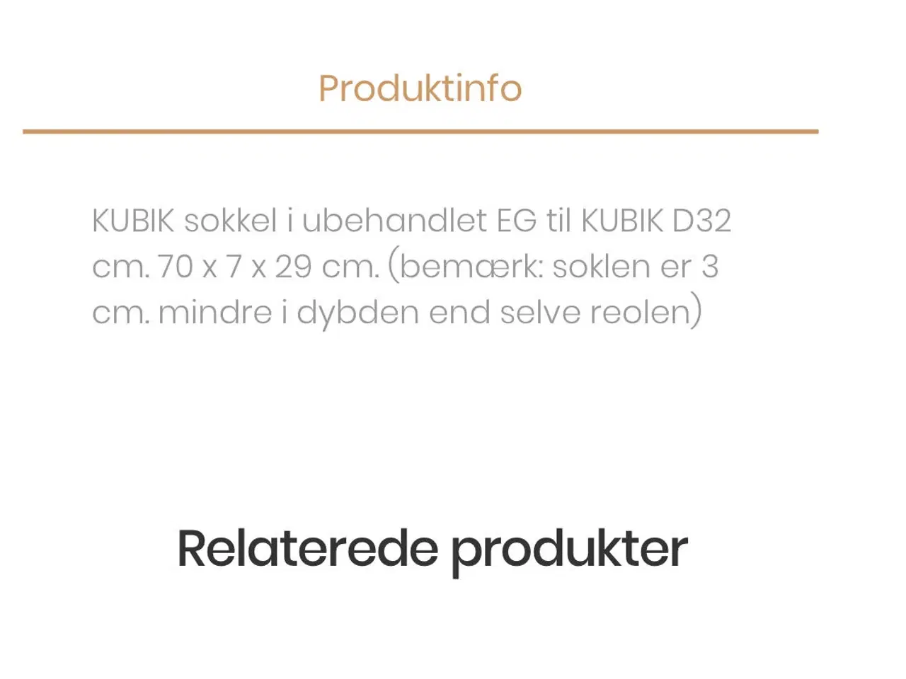 Billede 4 - Sokler i eg til KUBIK-reoler