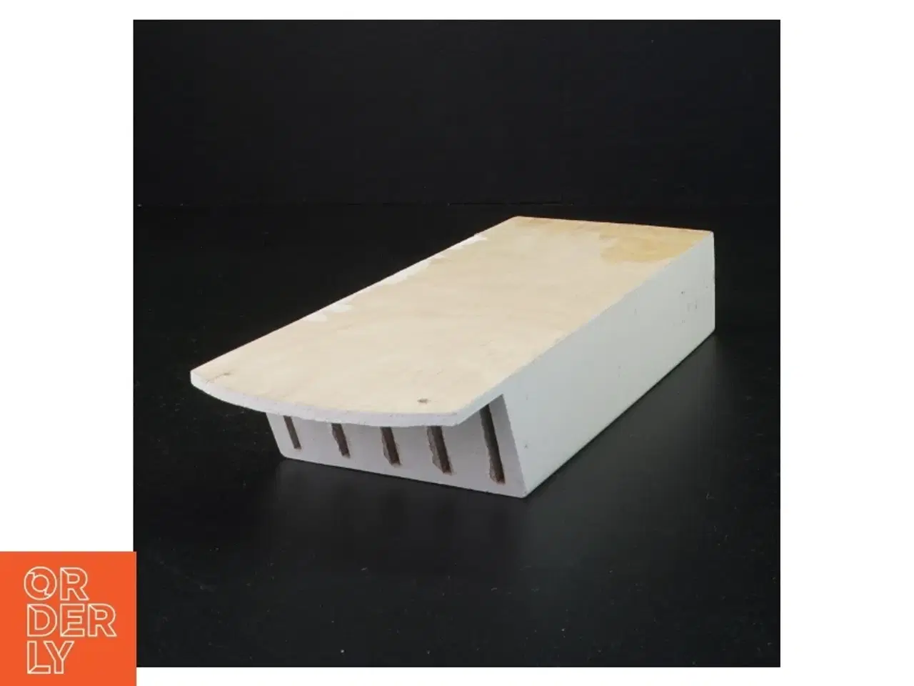 Billede 3 - Vintage Træ knivblok (str. 28 x 10 x 5 cm)