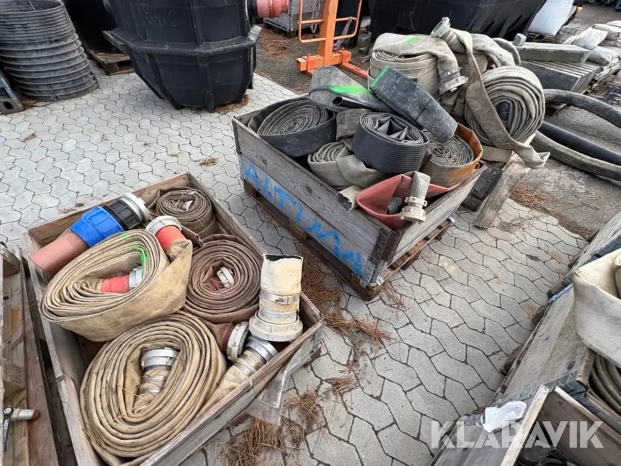 Billede 10 - Assorterede slanger og koblinger - 6,5 paller